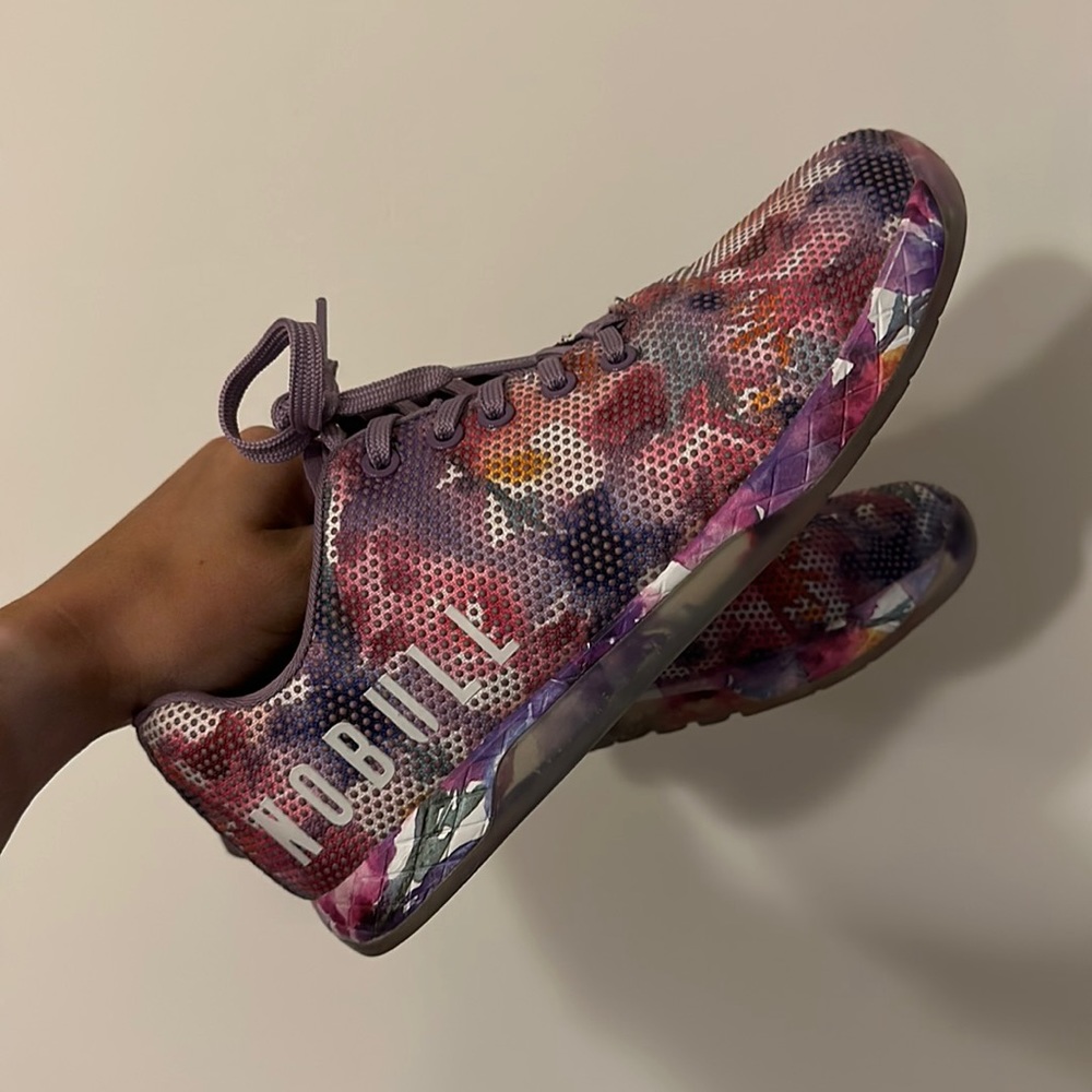 Nobull floral spring low tops
